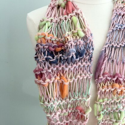 Asymmetrical Art Scarf