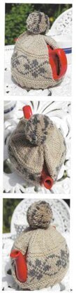 Fair Isle Border Tea Cosy