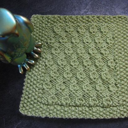 Hazelnut Stitch Dishcloth