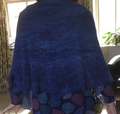 A Piece of Pi shawl