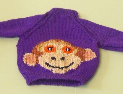 CHESTER CHIMPANZEE JUMPER KNITTING PATTERN