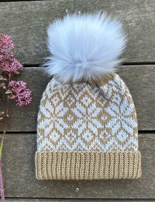 SnoStorm Snowflake Beanie