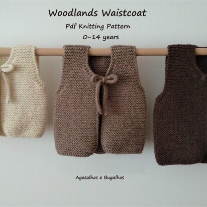 Woodlands Kids Waistcoat | 0-14 years