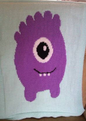 Monster Baby Blanket