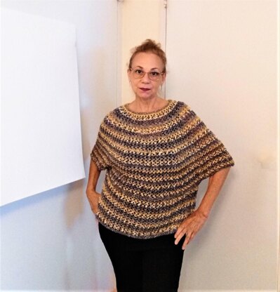 Papillon II Poncho Sweater