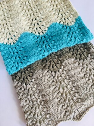 Yarn Cakes Shetland Lace Scarf