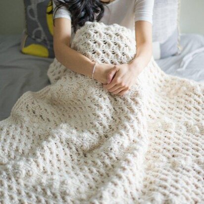 Cross Bobble Blanket