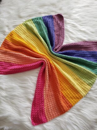 Rainbow Isles Baby Blanket