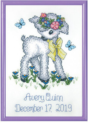 Janlynn Lamb Cross Stitch Kit