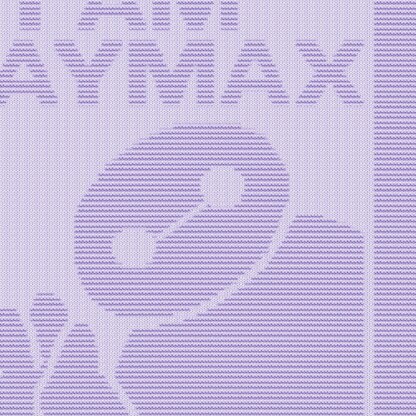 Baymax Blanket Knitting Pattern, Knit and Purl only