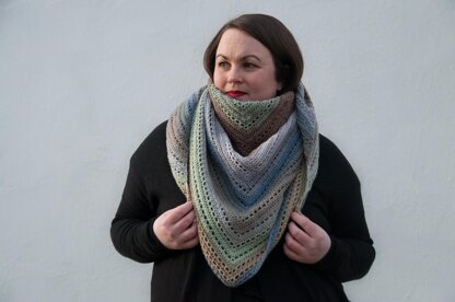 Ice To Bloom Shawl