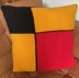 Mondrian inspired pillow cover