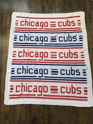Chicago Cubs Blanket
