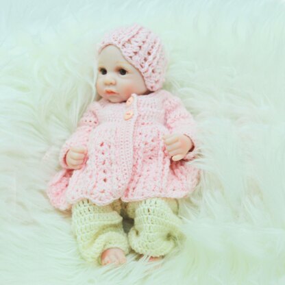 Dolls Outift Crochet Pattern #369