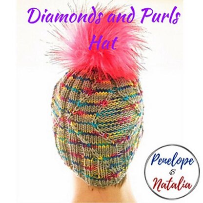 Diamonds and Purls Hat