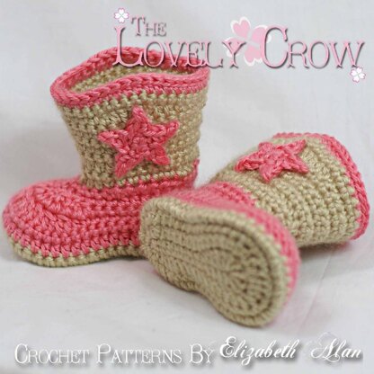 Free knitting pattern outlet for baby cowboy boots