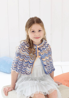 Capes in Sirdar Snuggly Baby Crofter DK - 4797 - Downloadable PDF