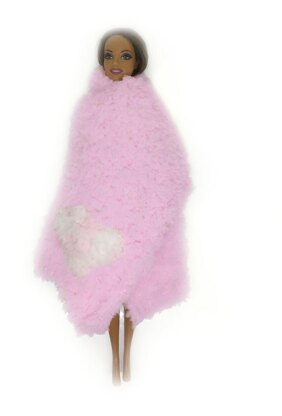 Barbie snowflake blanket hoodie, blanket, teddy