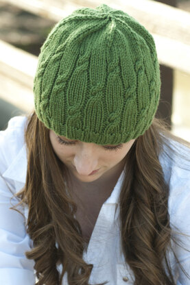 Knotted Rib Hat in Cascade 220 Superwash Aran - A193 - Downloadable PDF