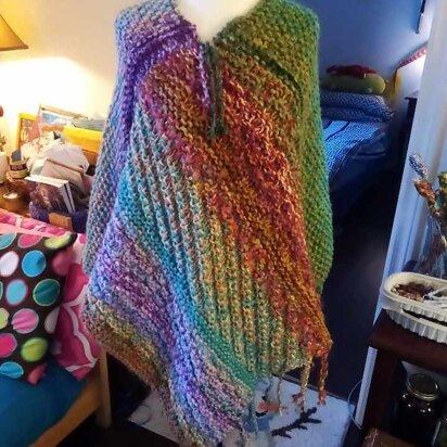 Wild Island Poncho Plus Scarf