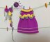 Amigurumi Lala bridesmaid dresses