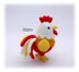Ruby the Rooster Crochet Pattern