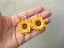 Sunflower earrings