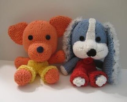 Knitkinz Two Dogs