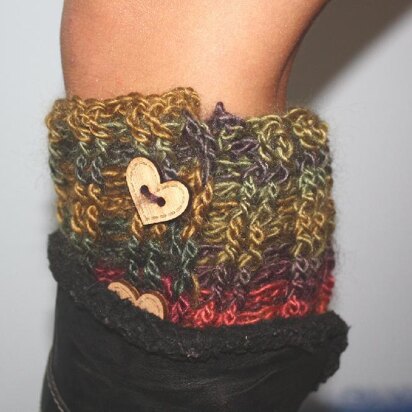 Ribbed Boot Cuff Pattern