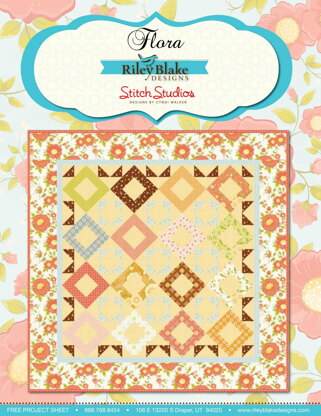 Riley Blake Flora - Downloadable PDF