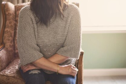 Knotted Pullover Sweater