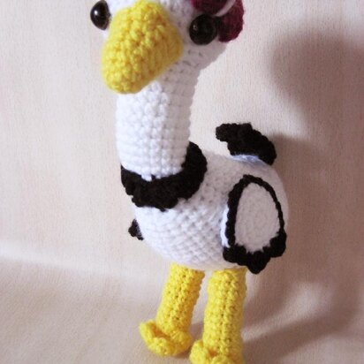 Amigurumi Aniellie the Stork