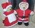 Santa and Mrs Claus Teddy Clothes