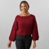 1265 - Snapdragon  -  Jumper Knitting Pattern for Women in Valley Yarns Hampden by Valley Yarns