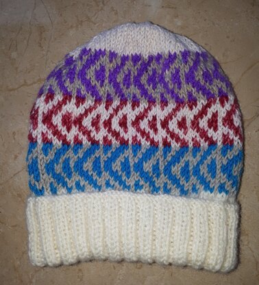 Chevron Chase Bobble Hat