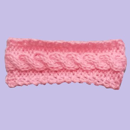 Preemie Pink Headbands for Baby