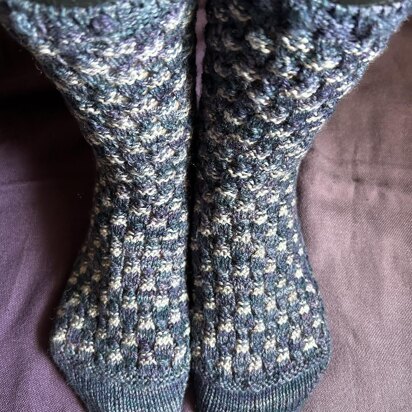 Moonlit Garden Socks