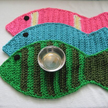 Fish Pet Placemat Rug