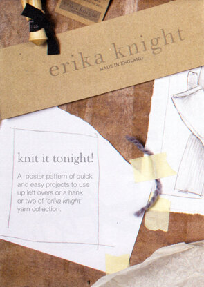 Knit it Tonight Poster in Erika Knight