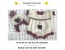 P7 Cat Motif Romper Suit and Hat