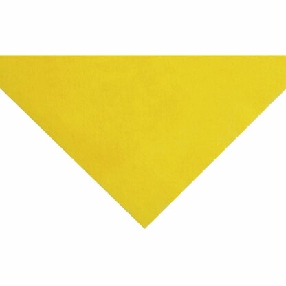 Trimits Acrylic Felt 23 x 30cm 10 Pack - Yellow