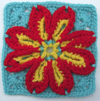 100 Bright and Colourful Granny Squares to Mix and Match