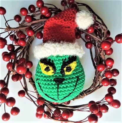 Grinch Ornament Amigurumi