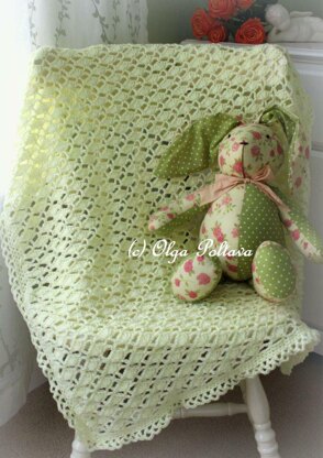 Lacy Shells Baby Blanket