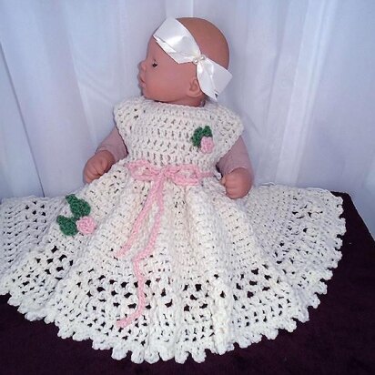 774 RoseBud  Baby and Girl's Dress