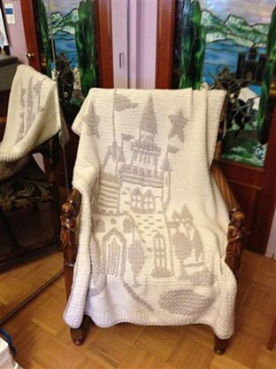 Crochet Enchanted Castle Afghan