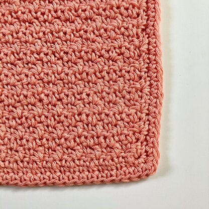 Seed Stitch Washcloth