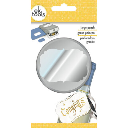 EK Success EK Tools Large Punch - Flourish Labels