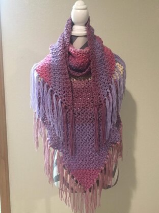 A Zig & A Zag Shawl