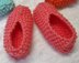 33-Seed Stitch Slippers